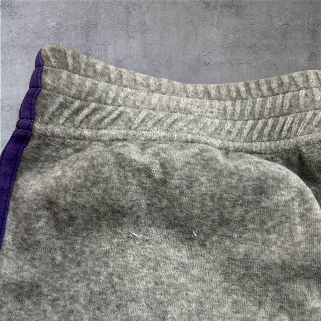 adidas トラックジャケット　ベロア調　マルチカラー　上下セット　ダンス