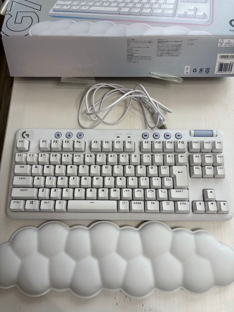 ロジクール Ｇ715ホワイト ゲーミングキーボード