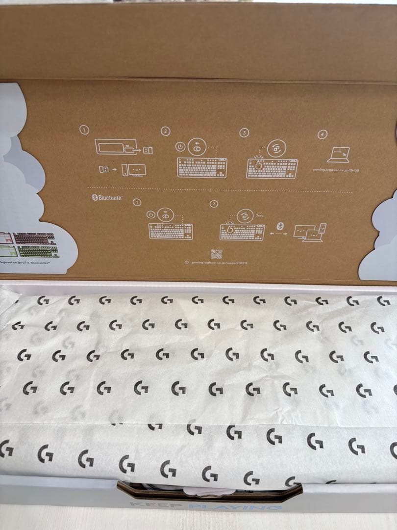 ロジクール Ｇ715ホワイト ゲーミングキーボード