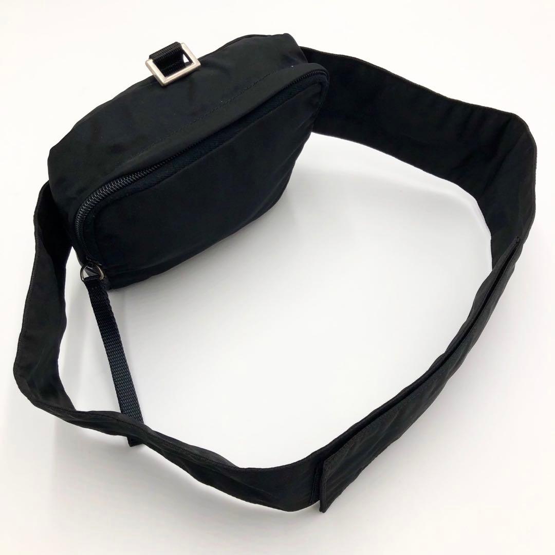 PRADA プラダ ナイロン テスート ボディバッグ ブラック メンズ