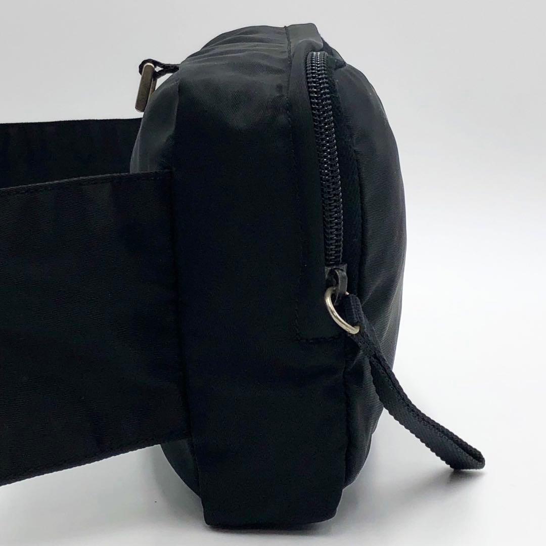 PRADA プラダ ナイロン テスート ボディバッグ ブラック メンズ