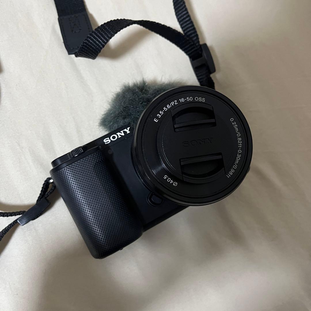 【VLOGフルセット】SONY ZVE10➕三脚•レンズ•掃除セット•収納ケース