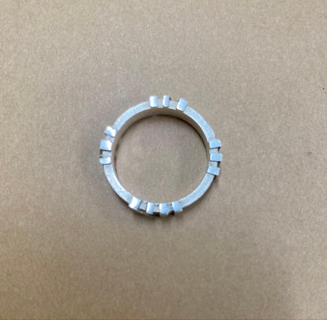 みゆママ様　Tiffany Atlasリング　シルバー　ヴィンテージ