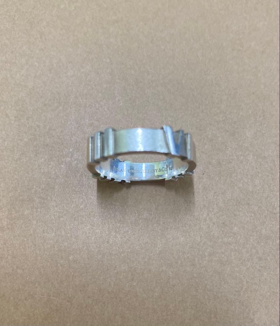 みゆママ様　Tiffany Atlasリング　シルバー　ヴィンテージ