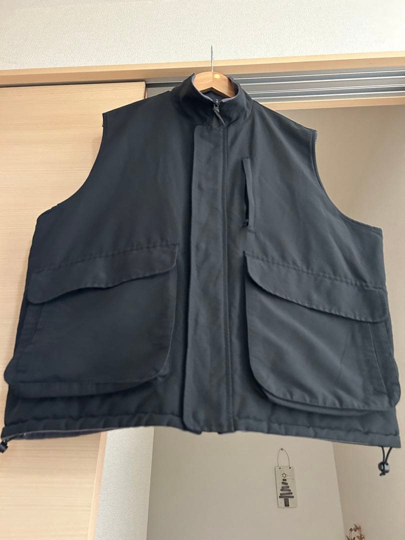 PWA WIND-STOP RV VEST BLACK×GREY