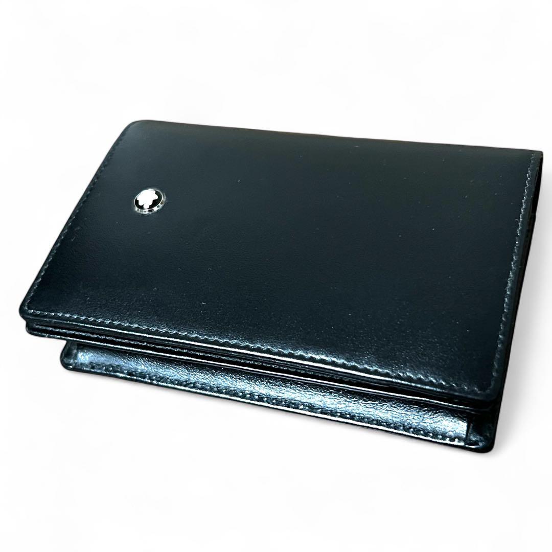 【未使用】モンブラン MONTBLANC 名刺入れ カードケース レザー