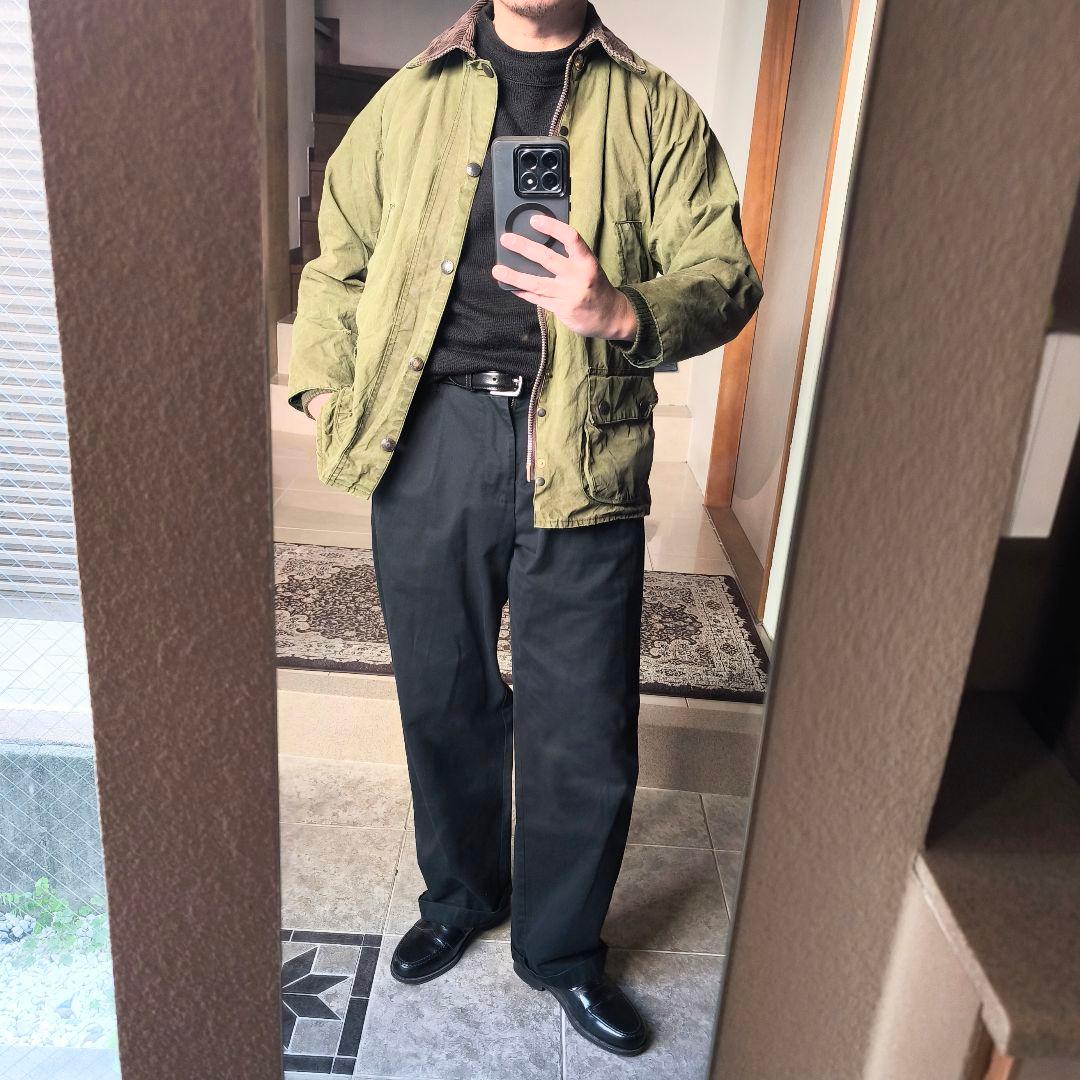Barbour バブアー　BEDALE 36 セージ オイルドジャケット 英国製