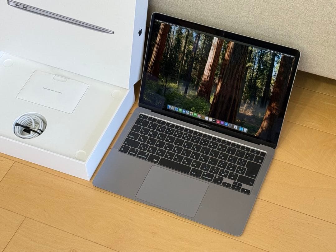 MacBook Air M1/16GB/256GB スペースグレイ 充放電3回