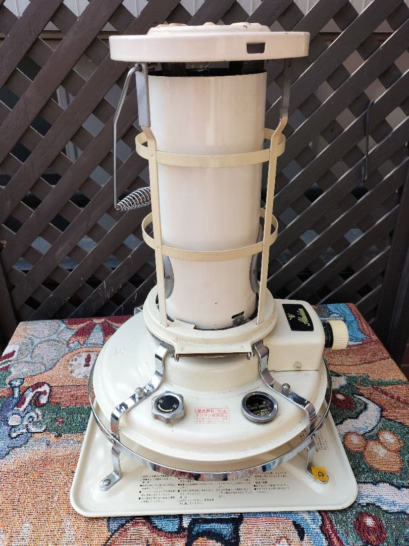 アラジン。純正芯交換済。メンテナンス済。取説付。ベージュD５