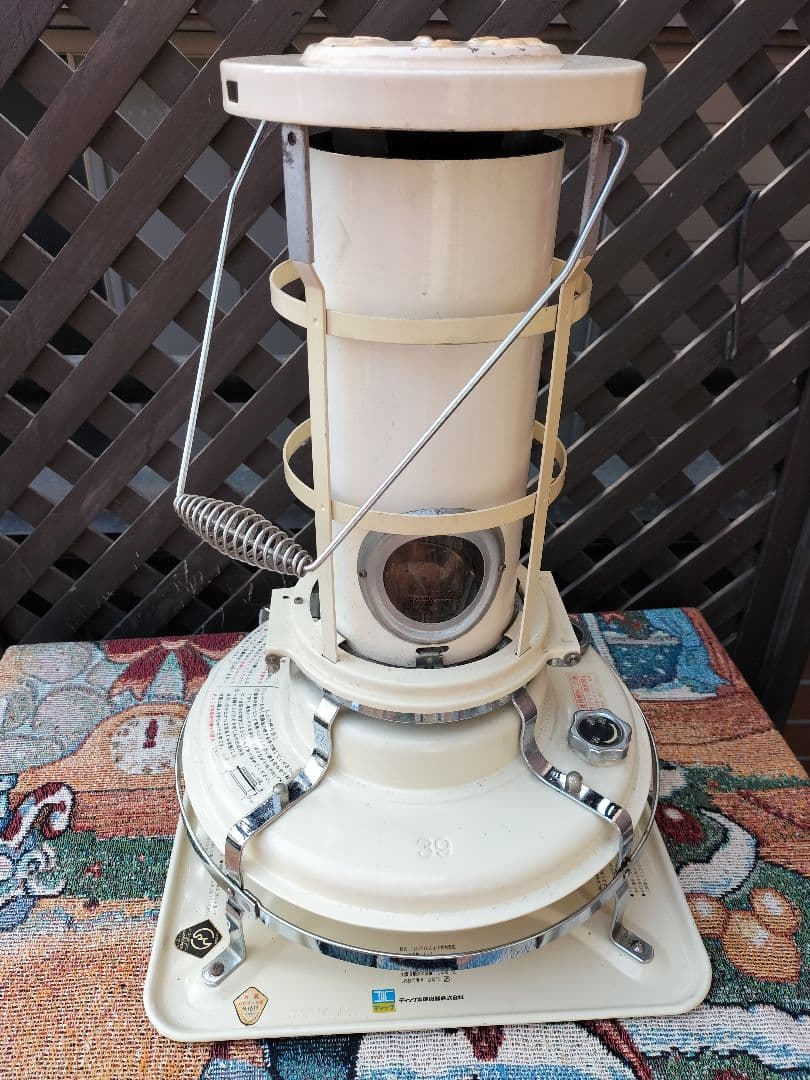 アラジン。純正芯交換済。メンテナンス済。取説付。ベージュD５