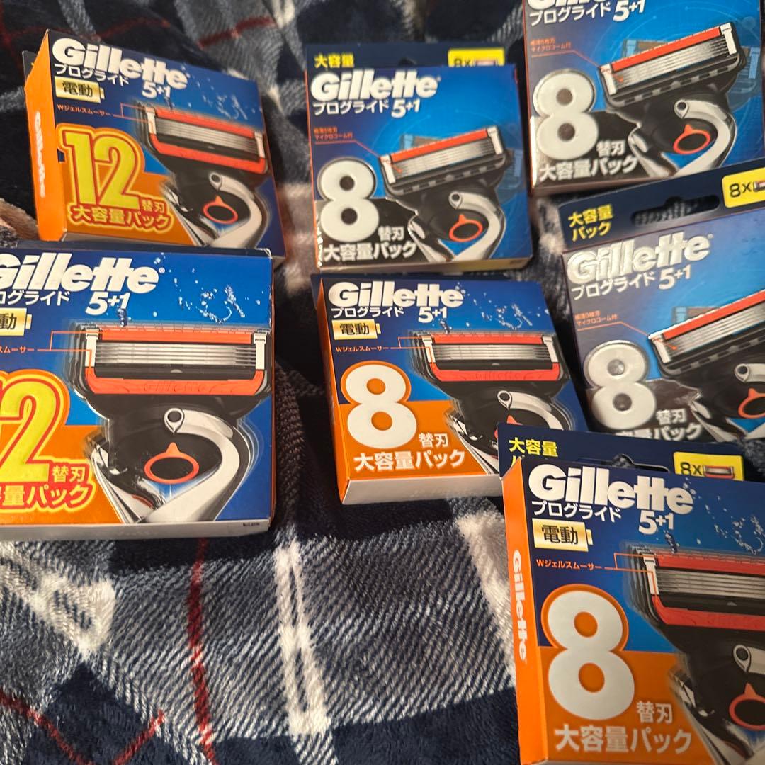 【破格】ジレットプログライド 替刃12個2セット8個5セット