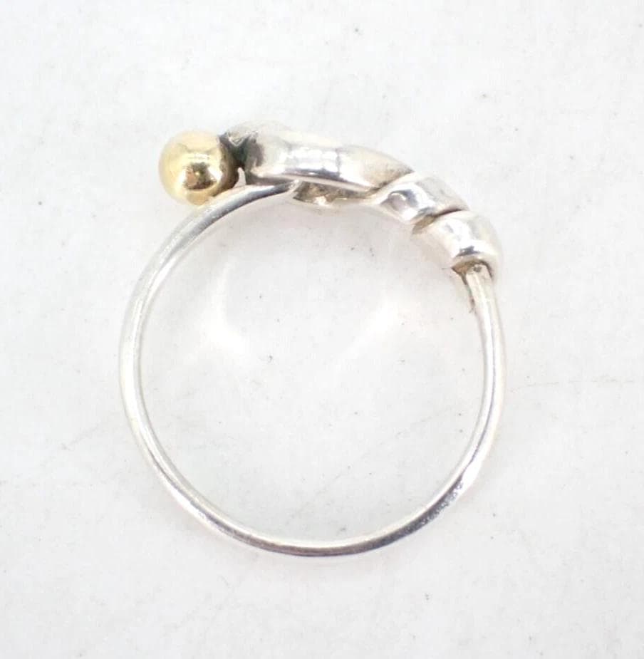 a*様 Tiffany&Co. フック＆アイ リング ＃12 Ag 750 K1