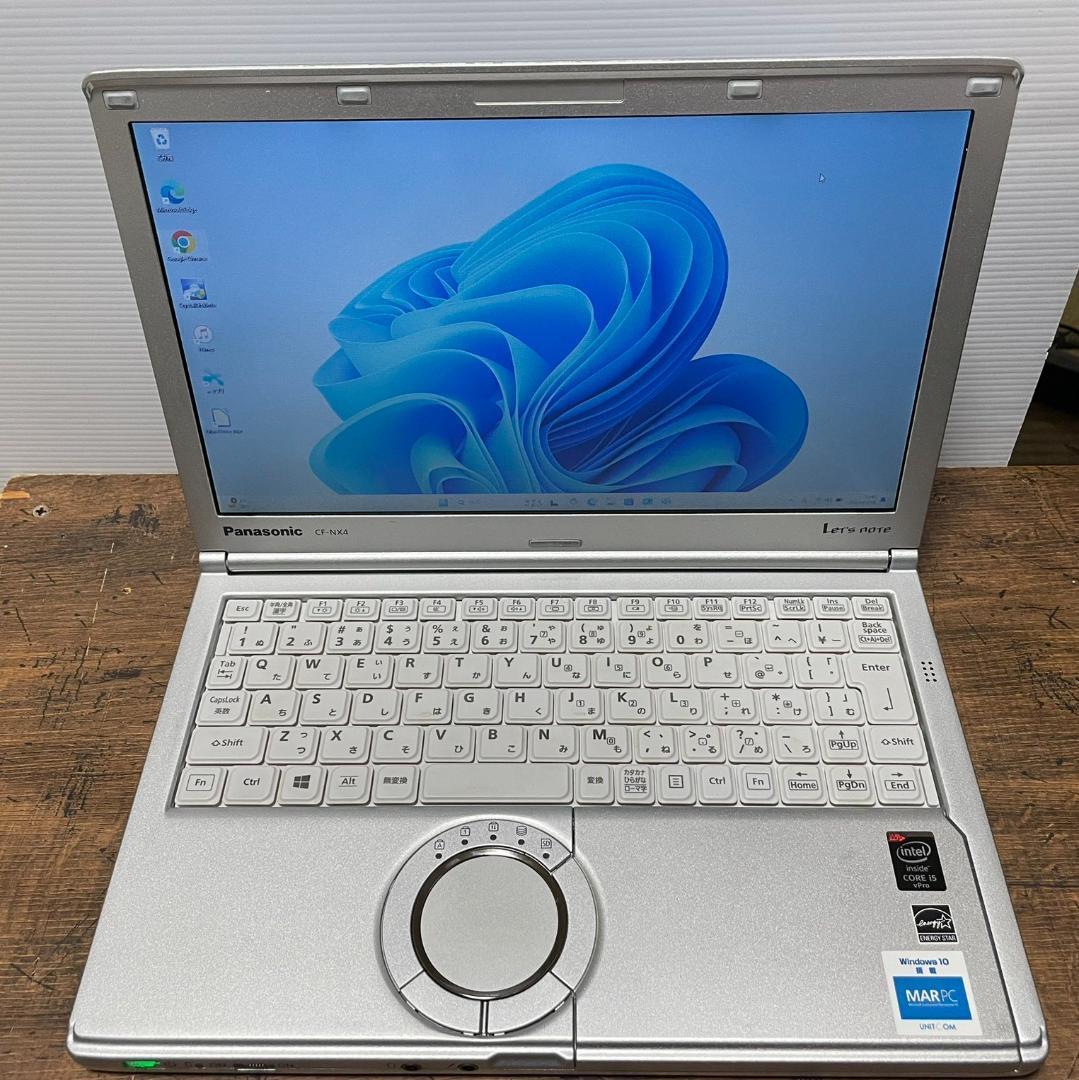 Win11搭載 CF-NX4 メモリ8GB SSD500GB 純正ACアダプタ有