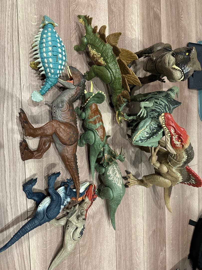 マテル　ジュラシックワールド　10体セット