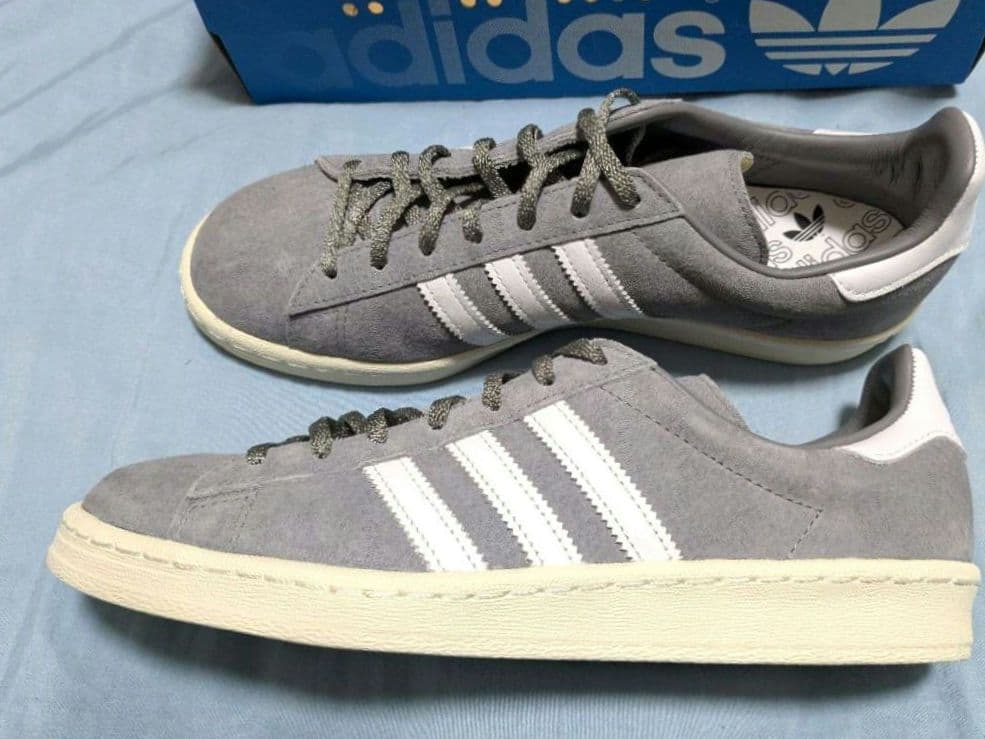 adidas CAMPUS 80s アディダス キャンパス グレー未使用27.0