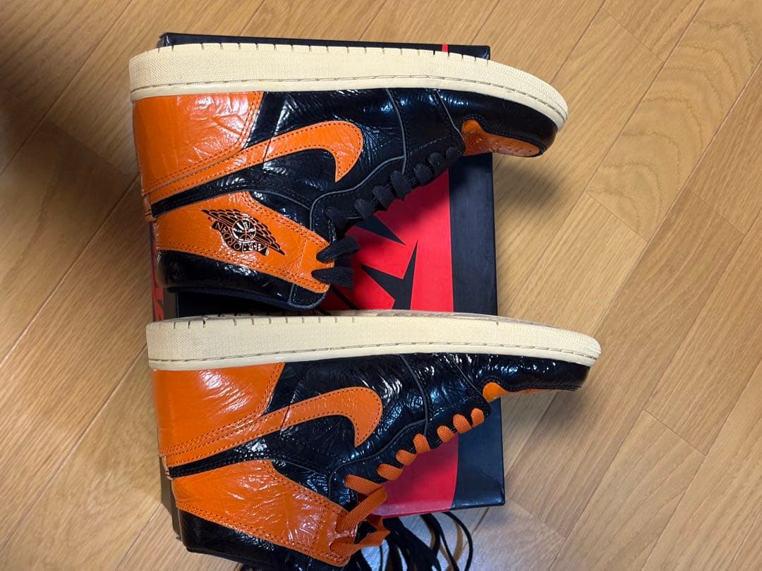 ナイキ エアジョーダン1 ハイ \"シャッタード バックボード3.0\" 27cm