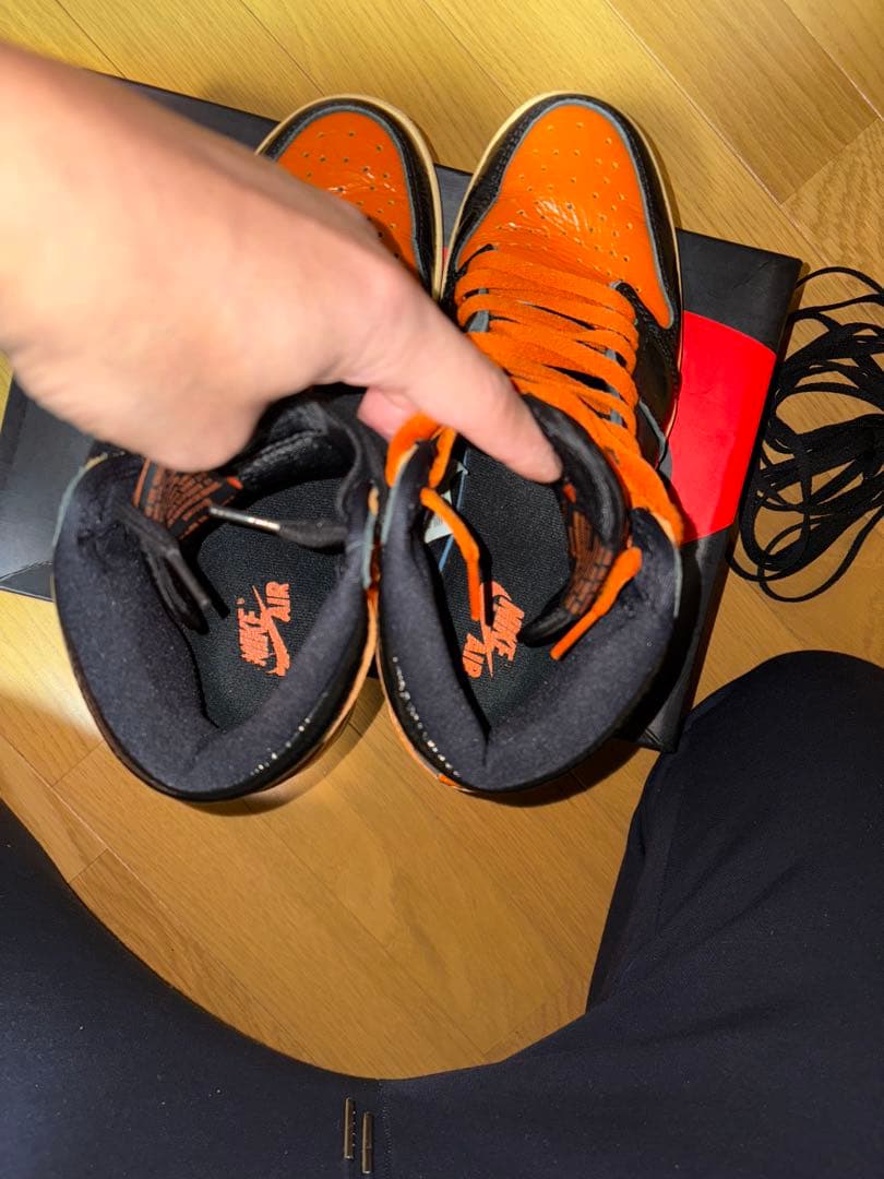 ナイキ エアジョーダン1 ハイ \"シャッタード バックボード3.0\" 27cm