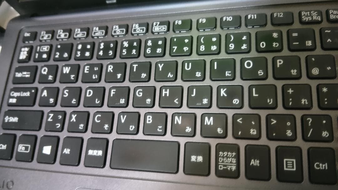 ⑫　グレーなVAIO VJS111D 6世代i5