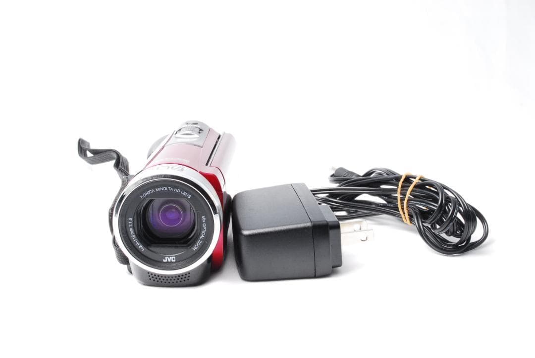 JVC ケンウッド GZ-E235-R ビデオカメラ フルHD 赤