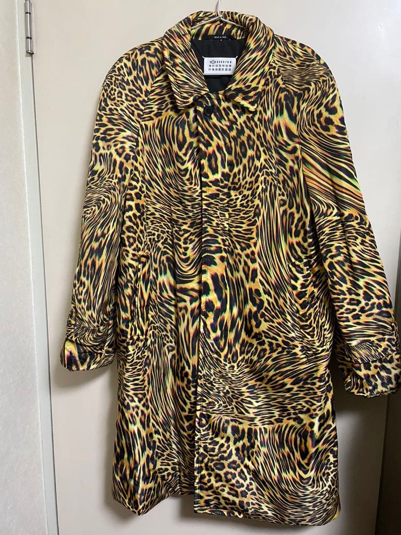 マルタンマルジェラ　レオパード柄ダウンコート