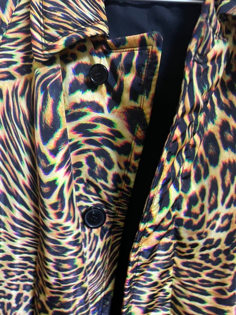 マルタンマルジェラ　レオパード柄ダウンコート