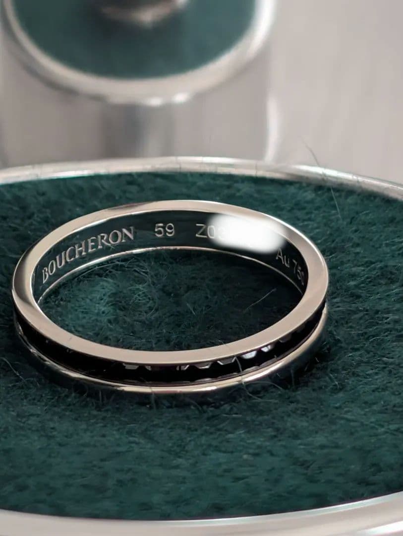 【専用】キャトルリング　ハーフブラック　59