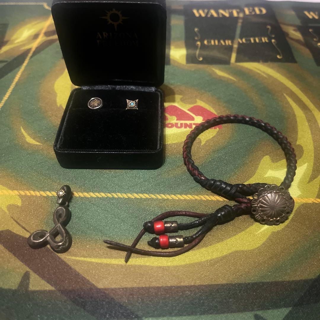 アリゾナフリーダム　ネックレストップ　ピアス　ブレスレット　18金　カスタム多数