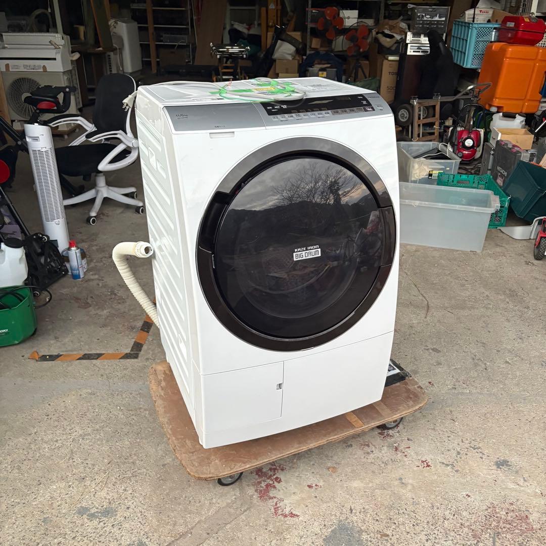 岸170 HITACHI ドラム式洗濯機 BD-SX110ER 11kg