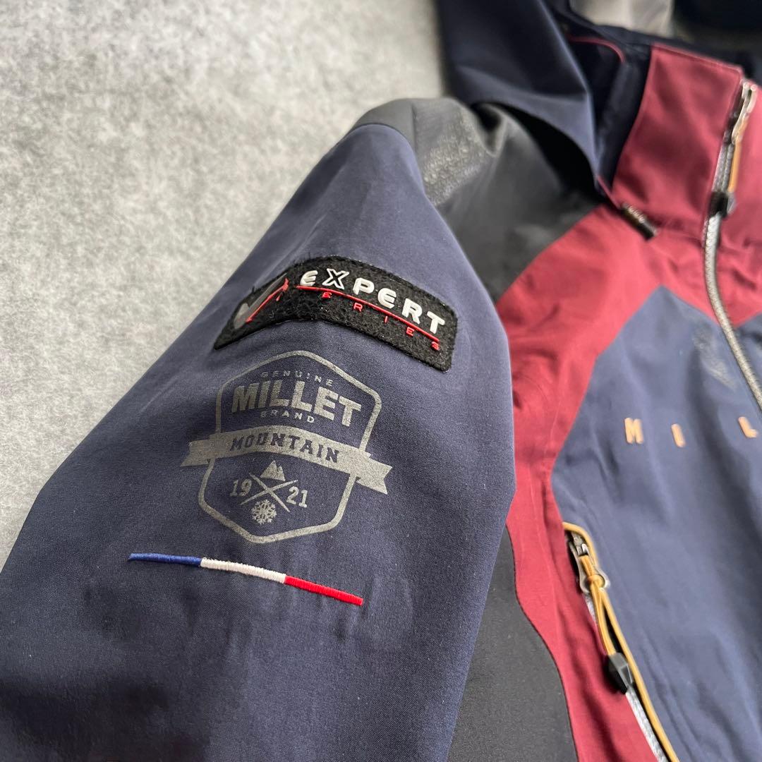 ミレー GORE-TEX マウンテンパーカー テック y2k 切替 ドローコード