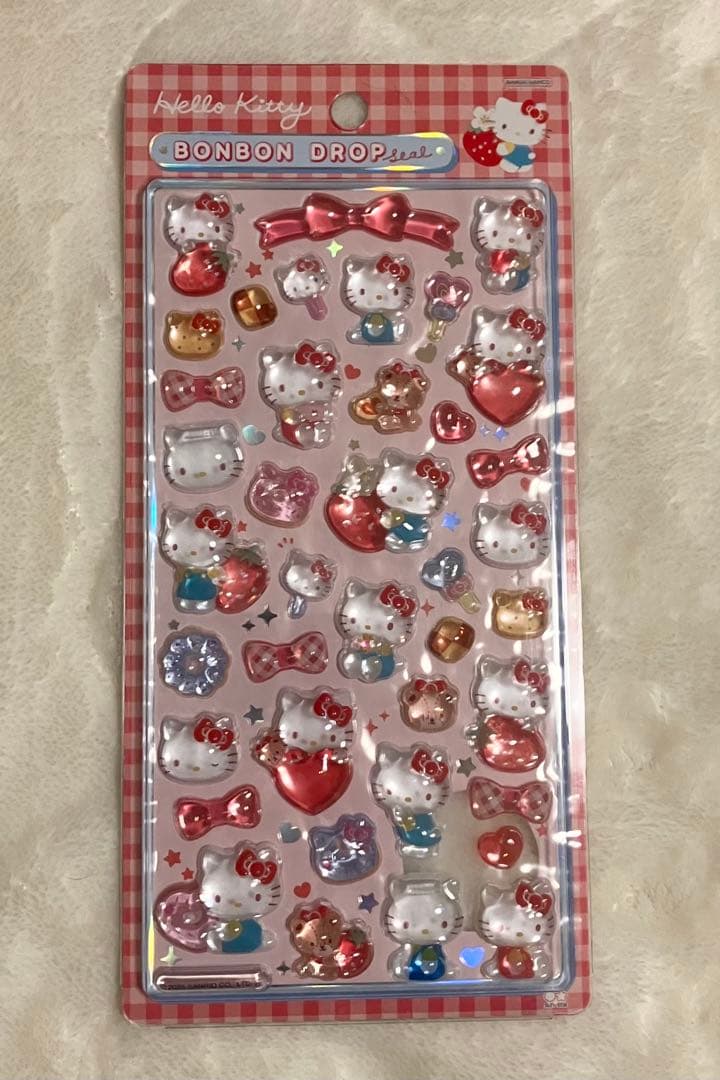 【国内正規品】ボンボンドロップシール　サンリオ　7種　第2弾