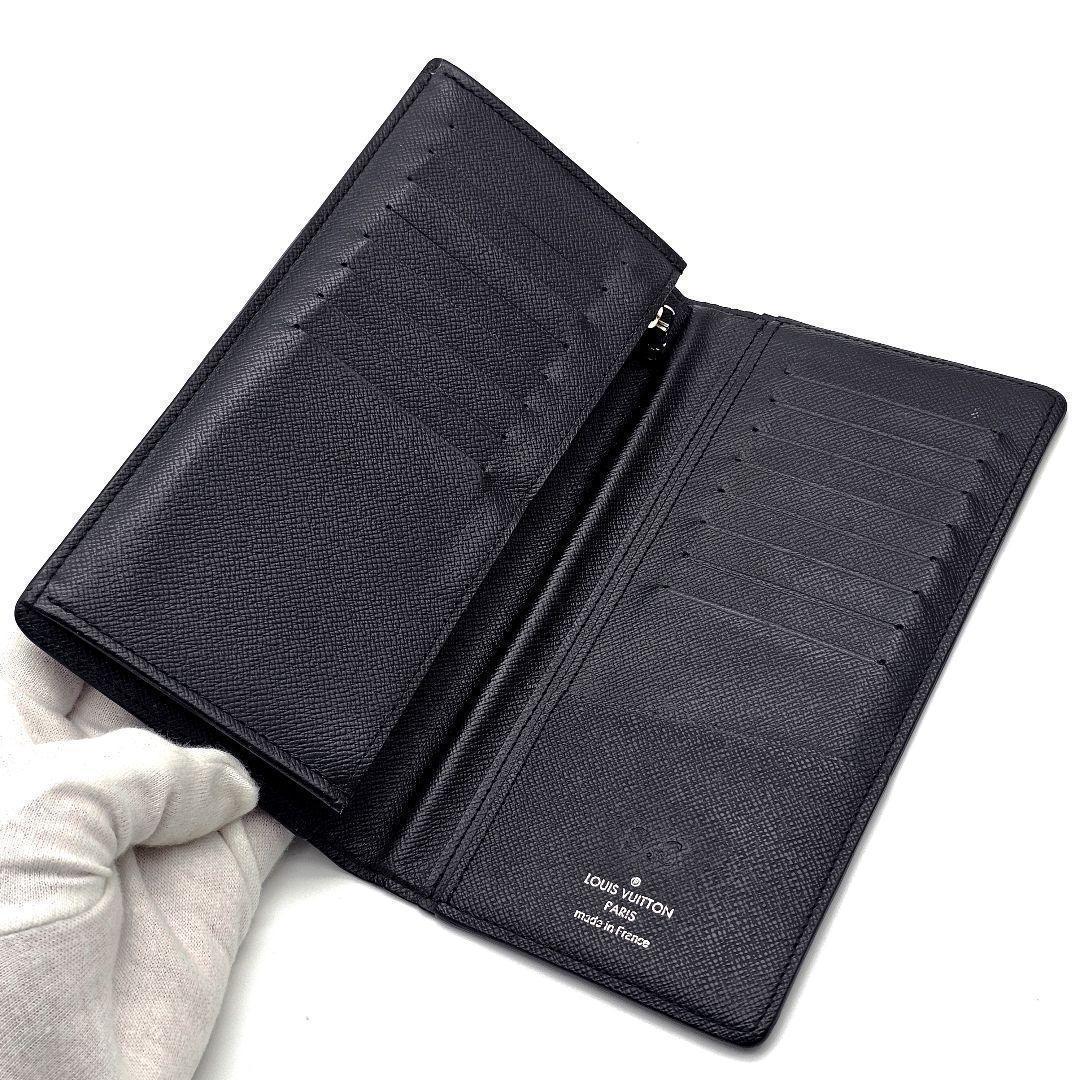 ルイヴィトン　ポルトフォイユ　ブラザ　長財布　ダミエグラフィット　D196