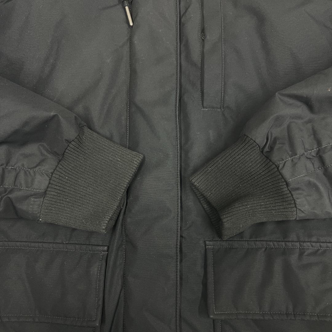 《美品》ザノースフェイス ホワイトレーベル ダウンコート 黒 レディース L