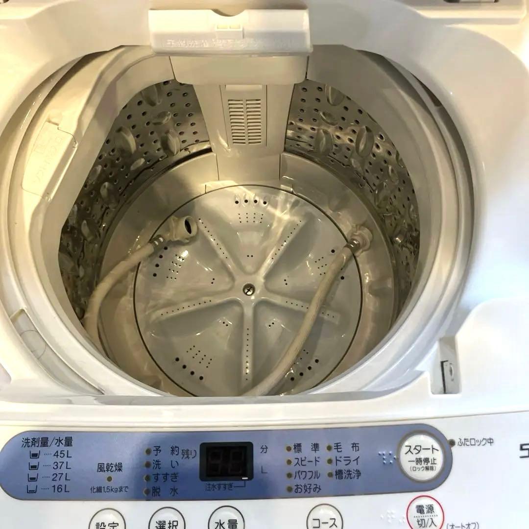 【最終価格】送料込み！2019年製　ヤマダ5kg 洗濯機　一人暮らし