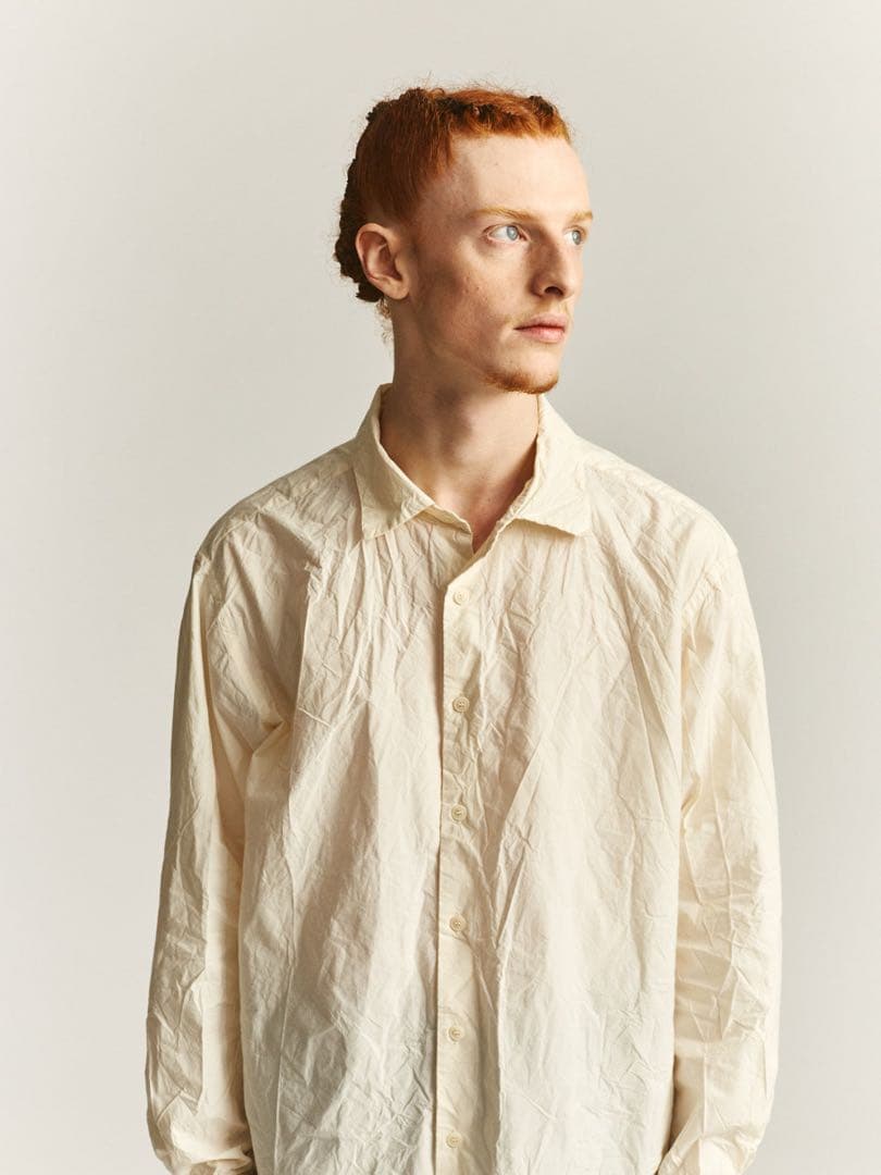 トップス SS24 CASEY CASEY / BIG RACCOURCIE SHIRT