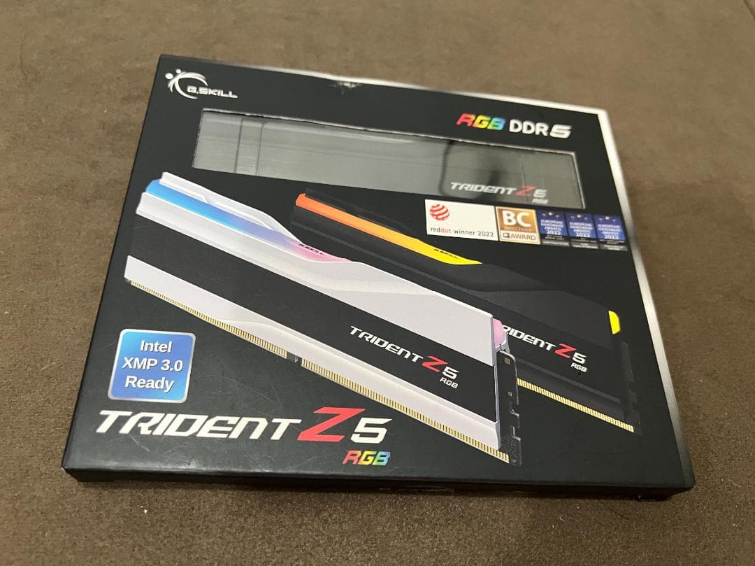 【新品】G.Skill DDR5メモリ 6000MHz 32GB(16GB×2)