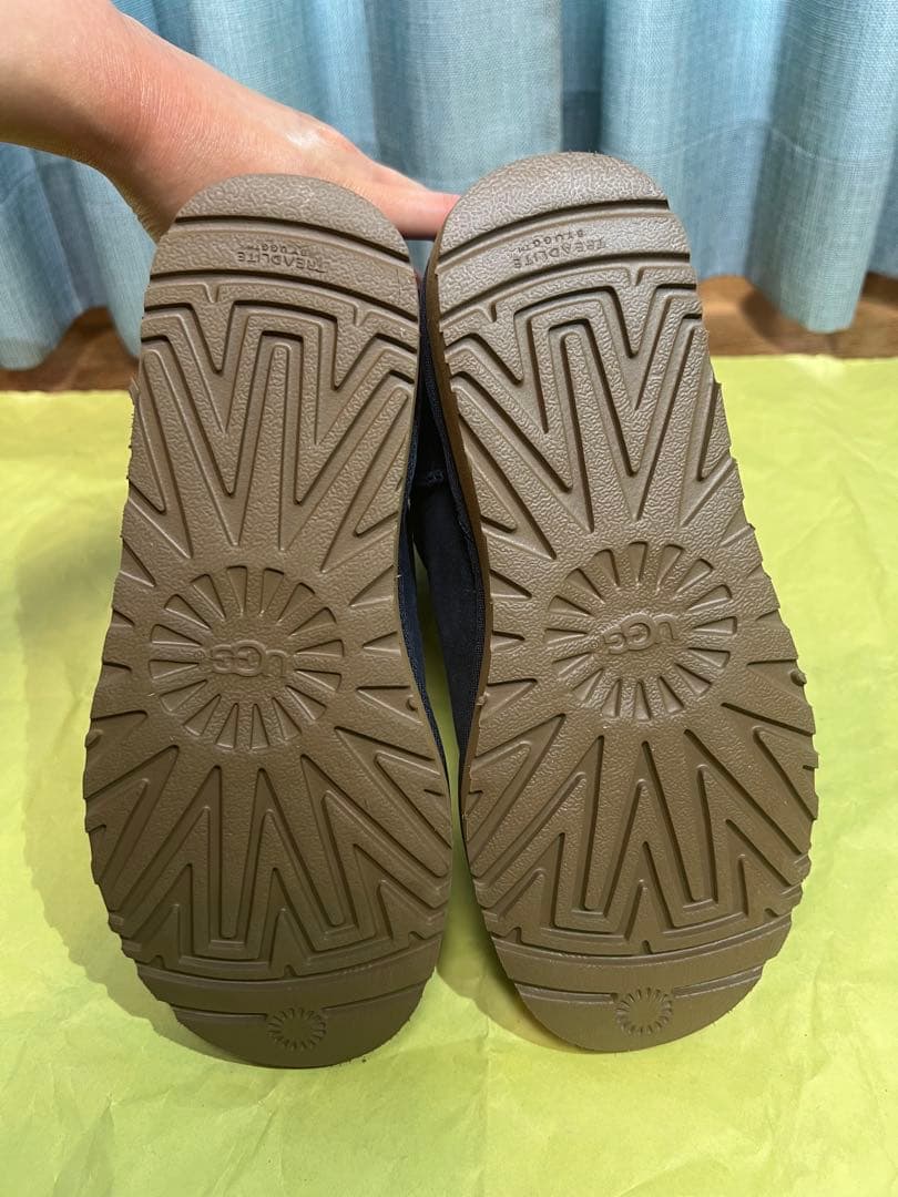 最終値下げ【新品未使用】UGG ムートンブーツ ネイビー 23cm