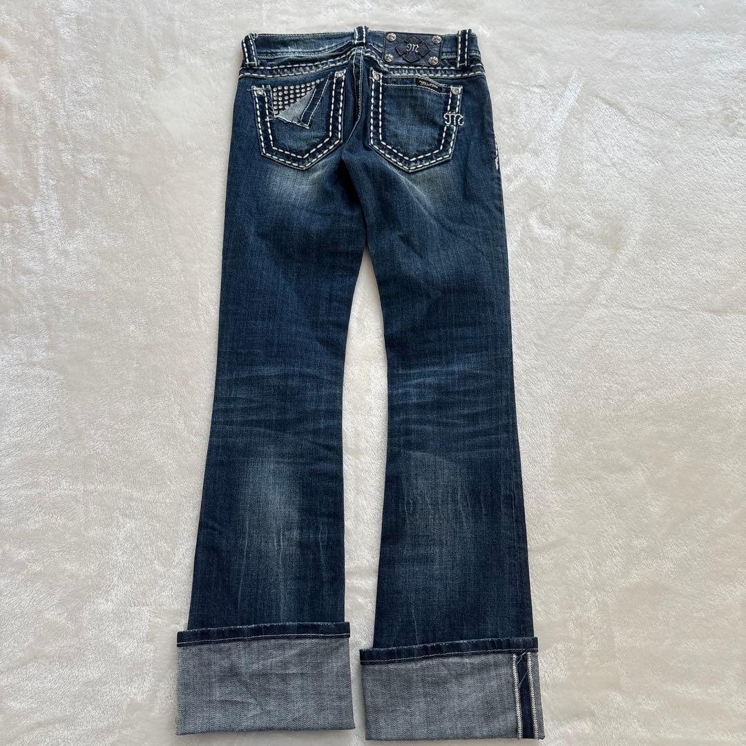 【Miss Me 】フレアデニムパンツ　24
