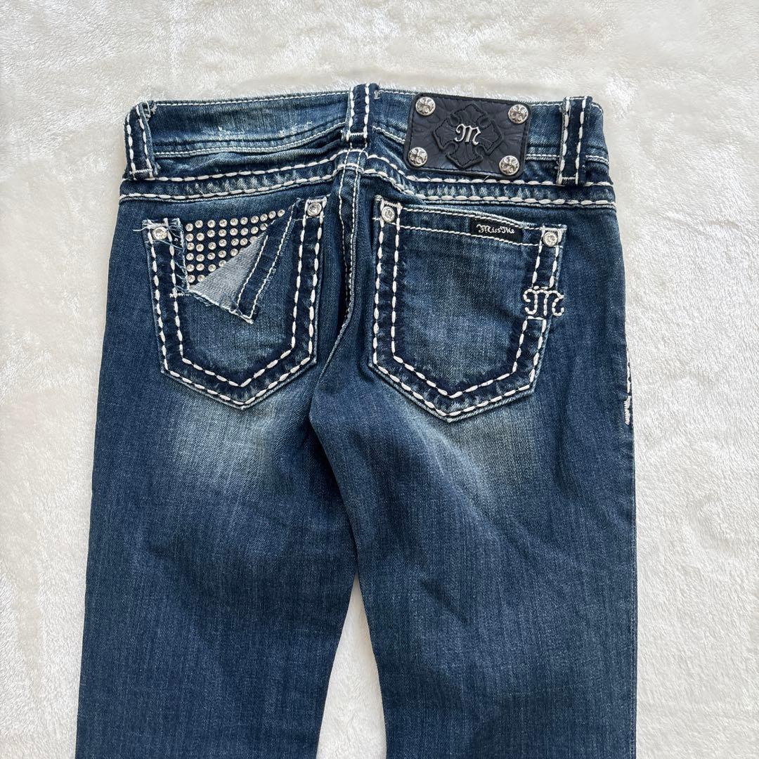 【Miss Me 】フレアデニムパンツ　24