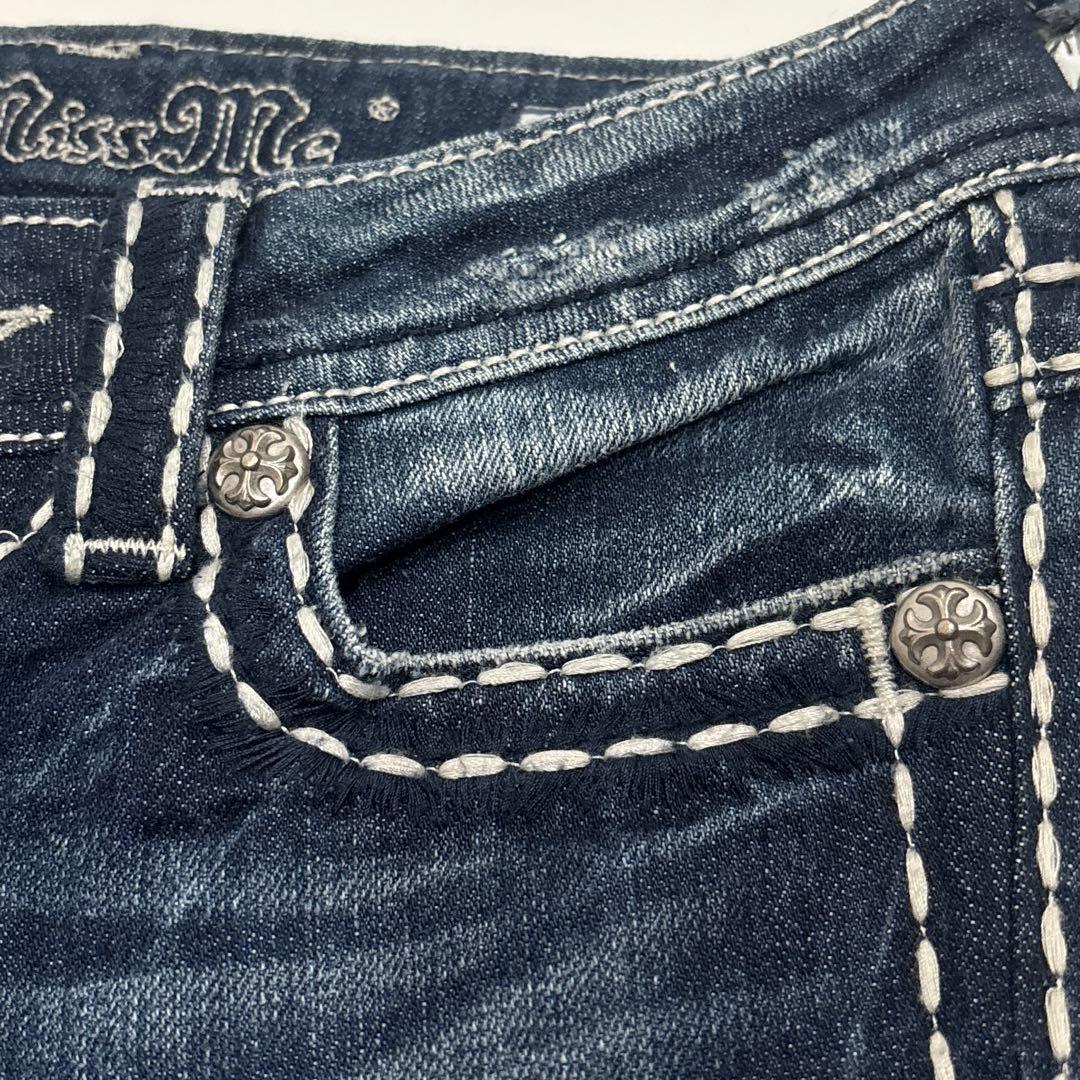 【Miss Me 】フレアデニムパンツ　24