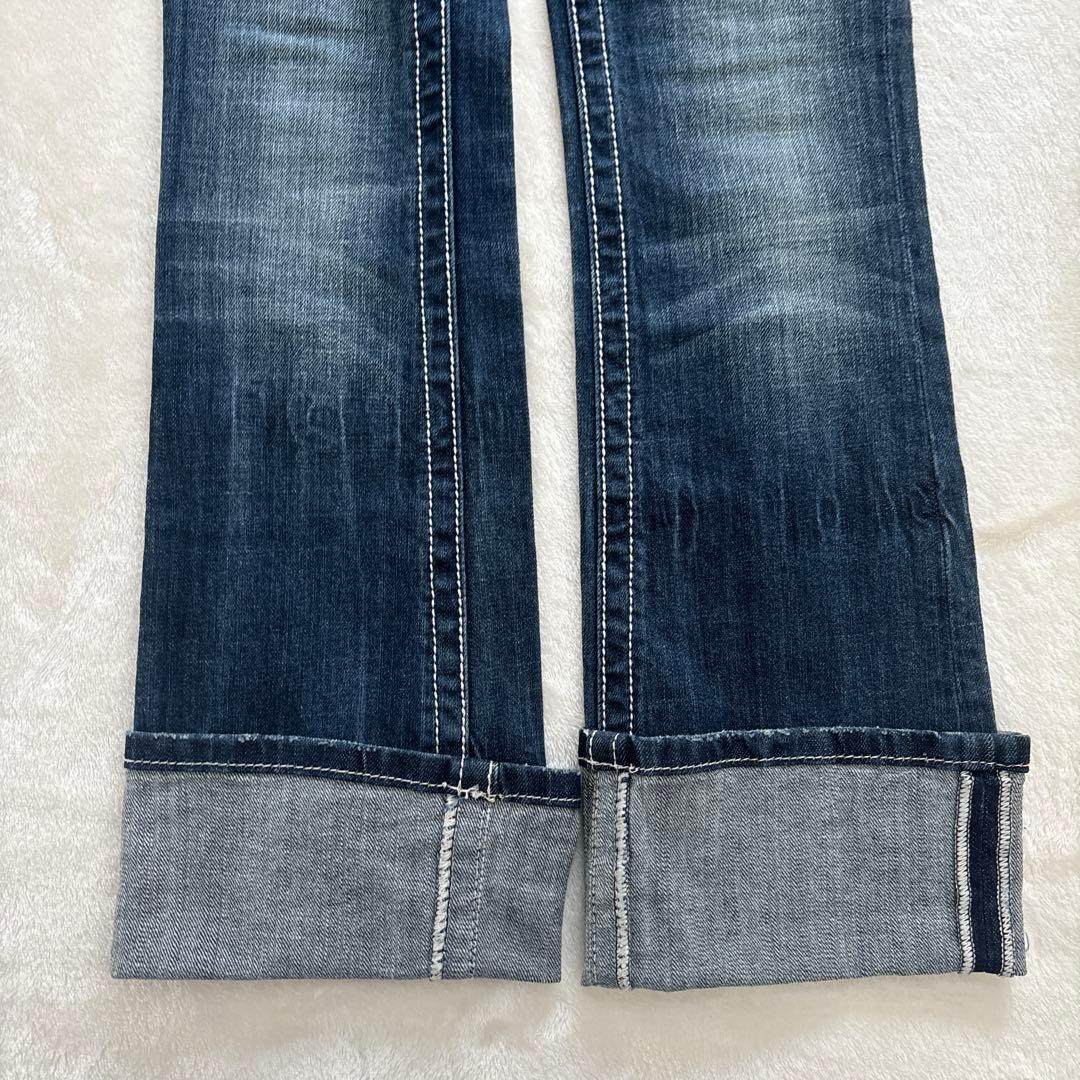 【Miss Me 】フレアデニムパンツ　24