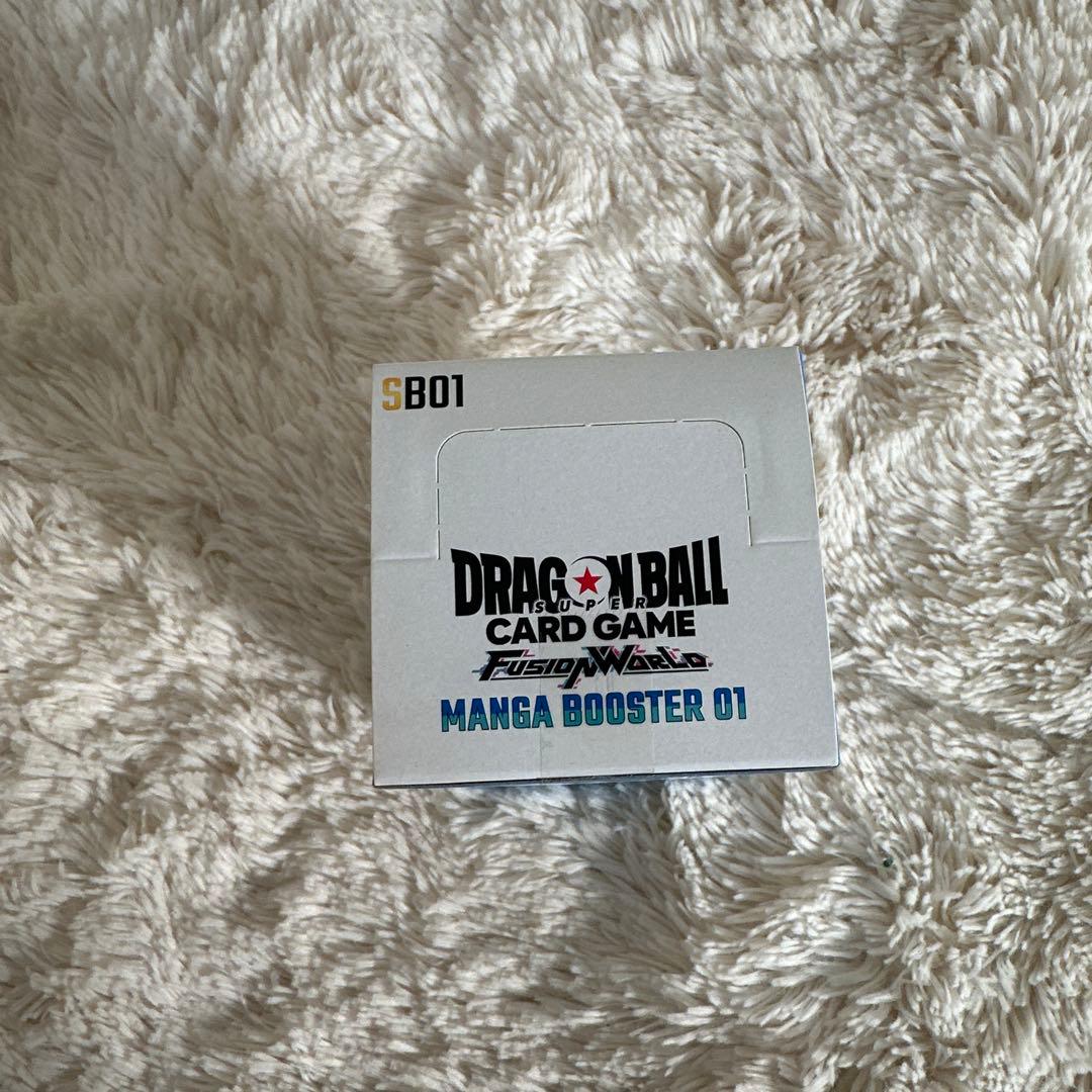ドラゴンボールカードゲーム MANGA BOOSTER 01 未開封BOX