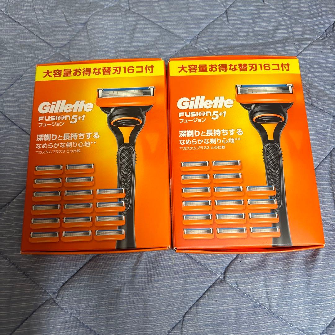 Gillette Fusion5+1 替え刃16個付き