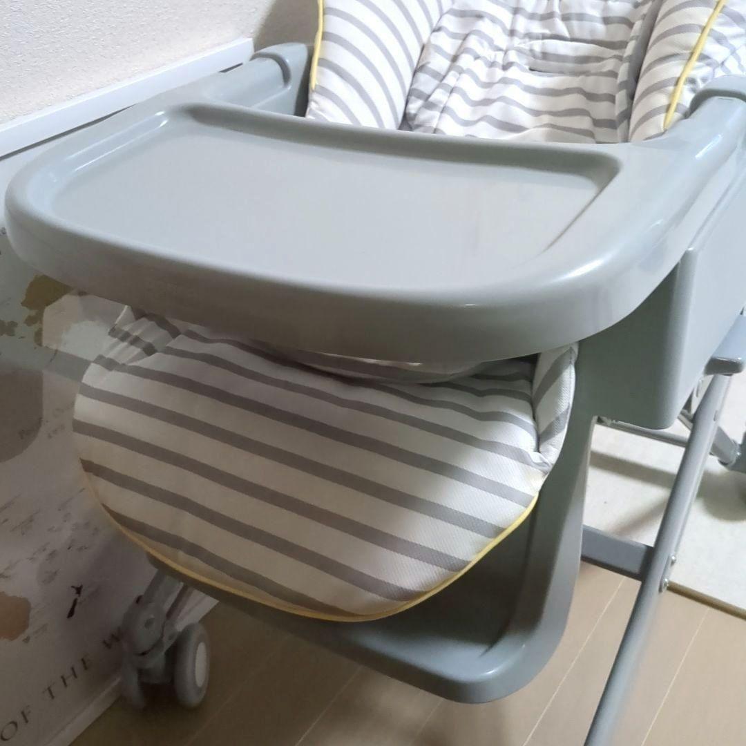 【メルカリ市限定】ユラリズム エレファント ラブ Aprica ハイローチェア