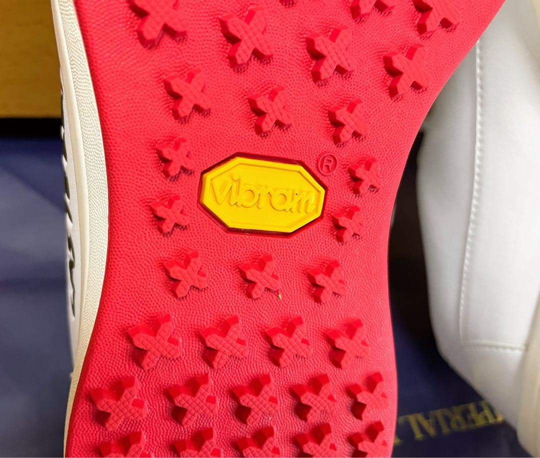 美品カステルバジャックスポーツゴルフ 春夏ゴルフシューズ24スパイクレス