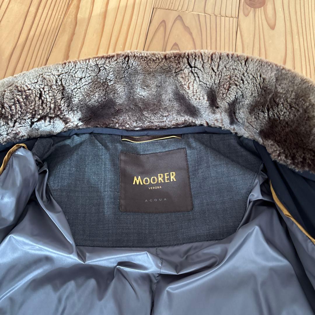 美品　MOORER NETTUNO-KN1 ダウンジャケット サイズ50