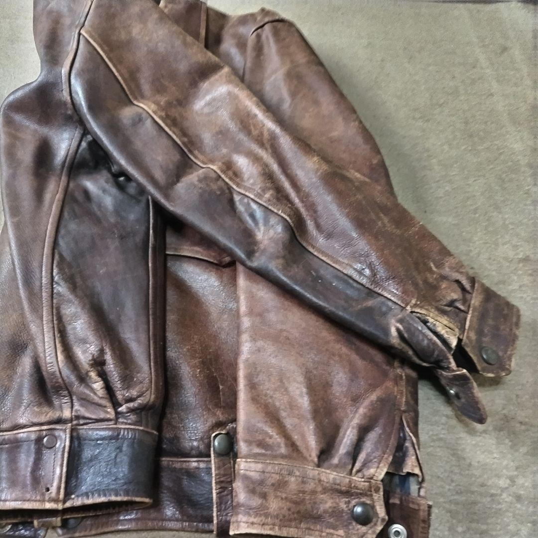 ６０ｓヴィンテージ革ジャン(日本製)