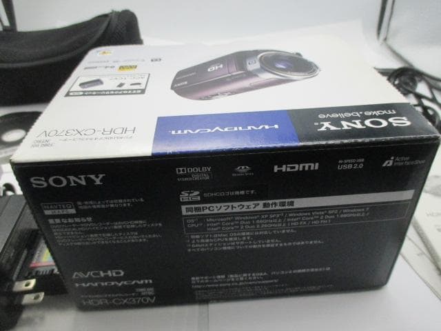 【付属品多数】美品　 ソニー　ビデオカメラ　SONY HDR-CX370V