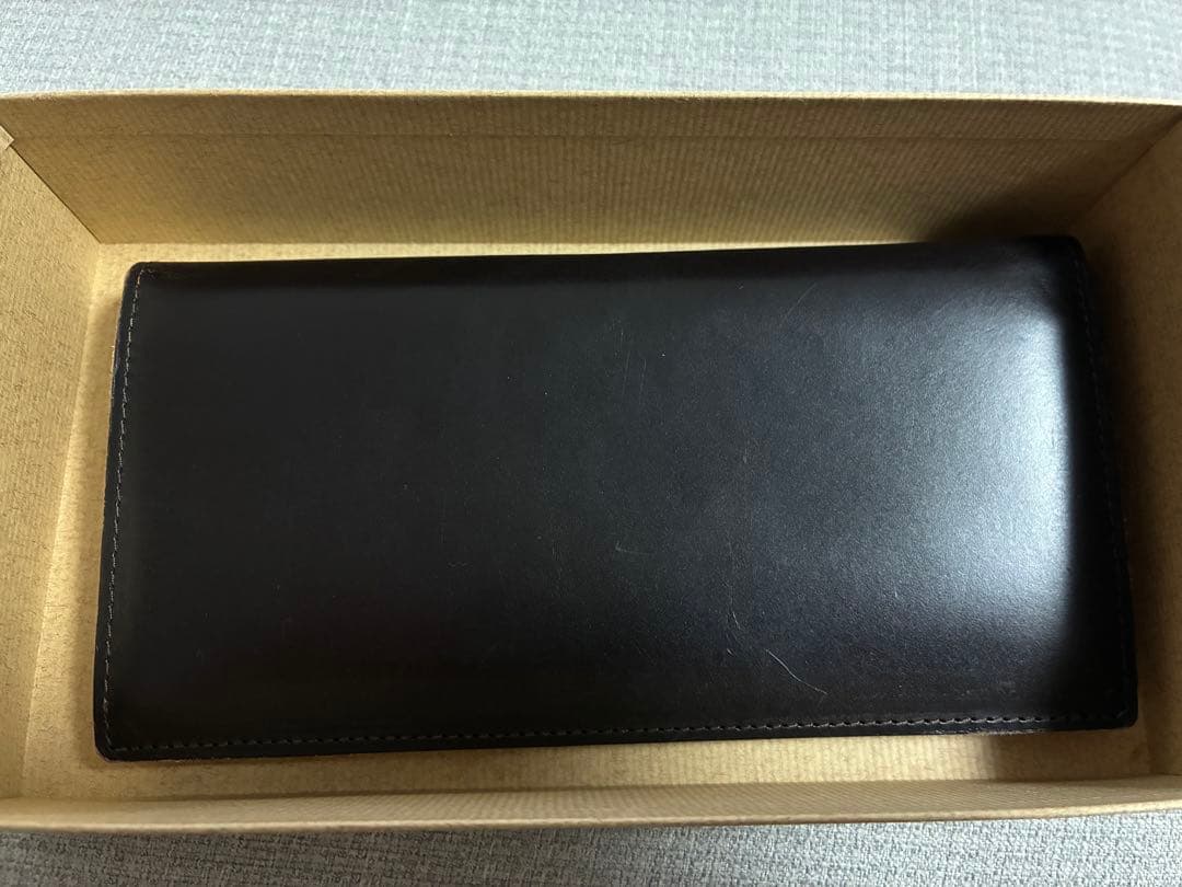 GANZO ガンゾ THIN BRIDLE シンブライドル　ファスナー長財布