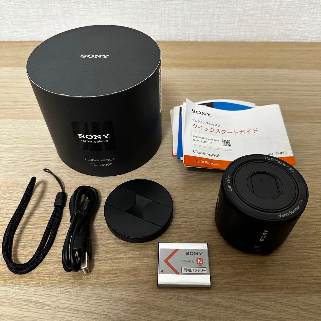 箱付き✨SONY DSC-QX100 レンズスタイルカメラ Cyber-shot