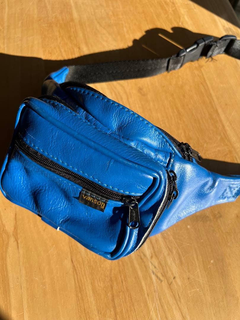 Vanson ウエストバッグ　レザー